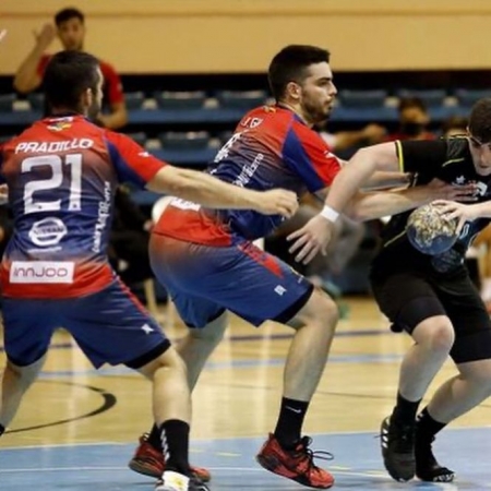 Imagen del partido disputado en Algeciras (BM MARACENA) 