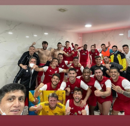 El Cubillas ha dedicado la victoria a su capitán Juan an Suárez, que se ha roto la clavícula (GRJ)