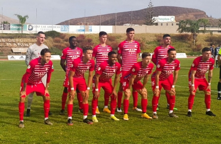 Once inicial de Recreativo ante el Marino (GRANADA CF)