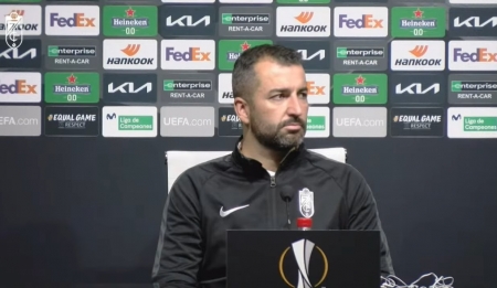 Diego Martínez, entrenador del Granada (GCF TV)