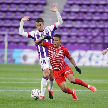 Darwin Machis fue un incordio para el Real Valladolid (GRANADA CF)