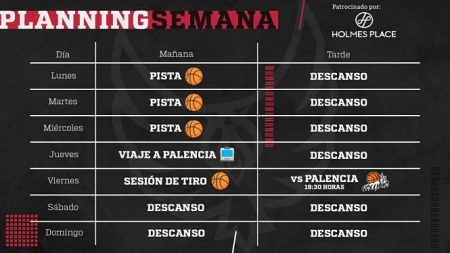 Planning semanal del Covirán Granada (FUNDACION CB GRANADA)