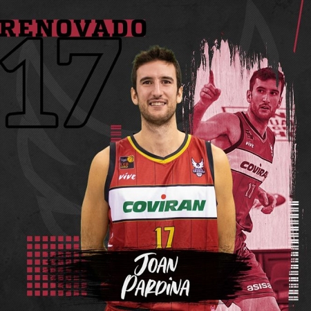 Joan Pardina cumplirá su cuarta temporada con el Covirán Granada (FUNDACION CB GRANADA)