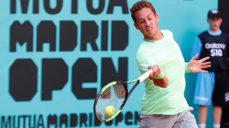 Roberto Carballés en su participación en el Mutua Open Madrid de 2019 (MUTUA OPEN MADRID)