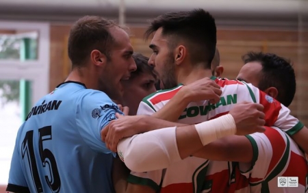 El Sima Granada celebra uno de los goles (SIMA GRANADA)