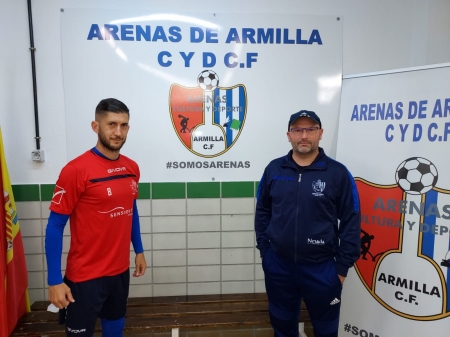 Fran Machado y Thierry, principales baluartes de este Arenas que busca culminar la temporada con el ansiado regreso a Tercera (FRAN CALVO)