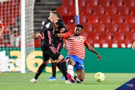 Eteki se marchará con Camerún una vez finalizada la temporada (JOSÉ M. BALDOMERO)