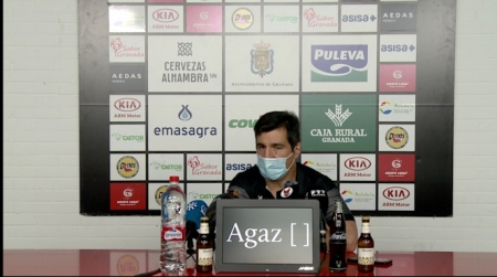 Pablo Pin en la rueda de prensa previa (FUNDACIÓN CB GRANADA) 