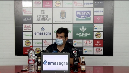 Rueda de prensa previa de Pablo Pin (FUNDACIÓN CB GRANADA) 