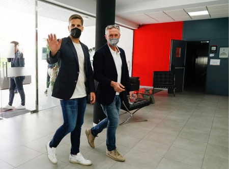 Robert Moreno y Pep Boada serán las dos nuevas caras principales del Granada (PEPE VILLOSLADA / GCF)