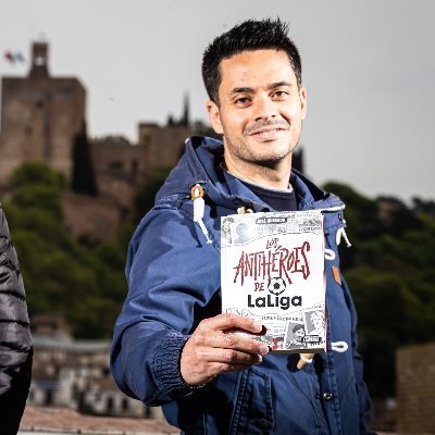 José Quesada, con su libro `Los Antihéroes de LaLiga`