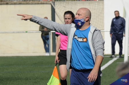 Thierry Pérez durante un partido con el Arenas de Armilla (GRJ) 