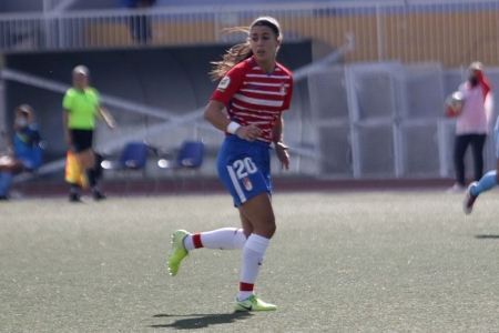Yurena actuó de revulsivo en las segundas partes durante esta temporada (JOSÉ VELASCO / GRJ)