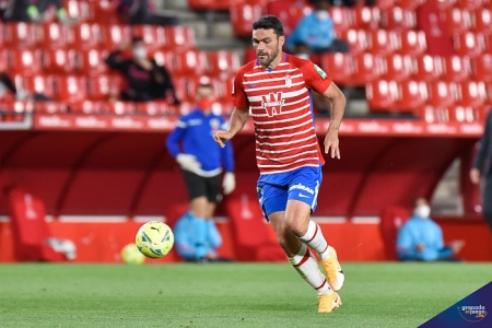 Jorge Molina fue el máximo goleador en la mejor temporada de la historia del Granada (JOSÉ M. BALDOMERO)