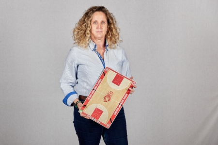 La entrenadora del RACA Granada, Maribel Píñar (RACA)