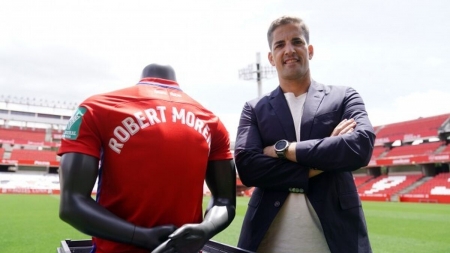 Robert Moreno se estrenará como entrenador en Primera donde lo hizo Diego Martínez (PEPE VILLOSLADA / GCF)