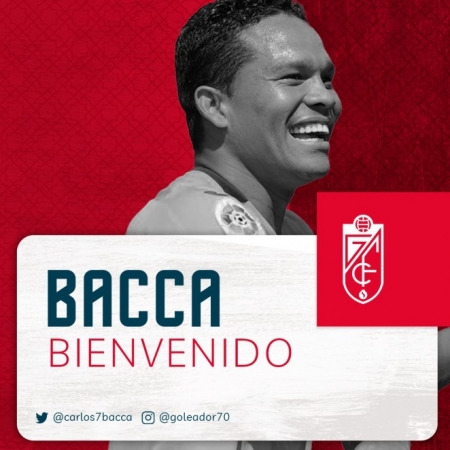 Carlos Bacca ya es jugador del Granada (GCF)