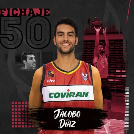 Jacobo Díaz jugará la próxima temporada con el Covirán Granada (FUNDACIÓN CB GRANADA)