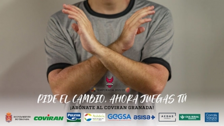 Cartel de la campaña de abonados del Covirán Granada (FUNDACIÓN CB GRANADA)