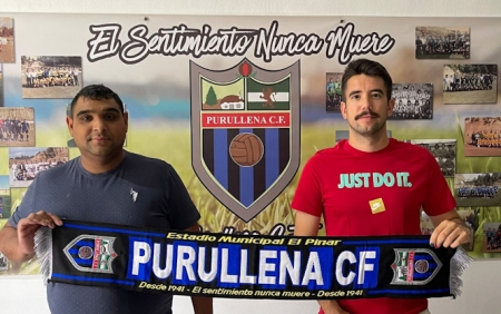 Presentación de Marcos Olvera como entrenador del Purullena (PURULLENA CF)