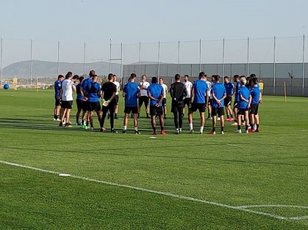 El Granada de Robert Moreno debutará mañana ante el Bournemouth (FRAN CALVO)