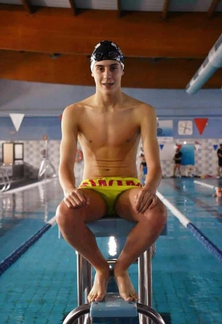 El nadador granadino, Hugo Molina (AYTO. CÚLLAR VEGA)