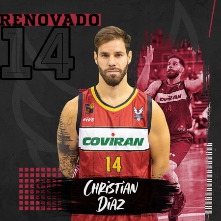 Cristian Díaz continuará en el Covirán Granada (FUNDACIÓN CB GRANADA)