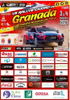 Cartel del rally Ciudad de Granada 