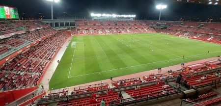 La afición del Granada regresó al `Nuevo Los Cármenes` 519 días después (FRAN CALVO)