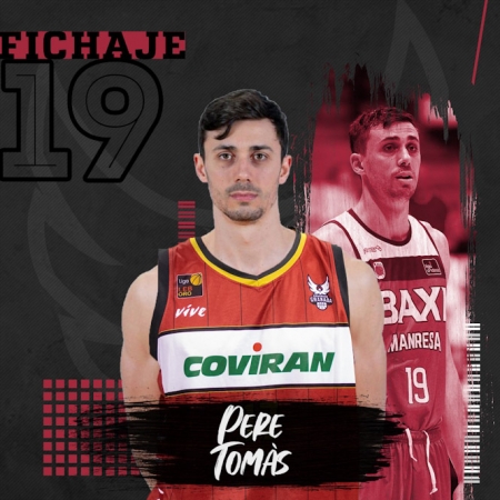 Pere Tomàs es nuevo jugador del Coviran Granada (FUNDACIÓN CB GRANADA) 