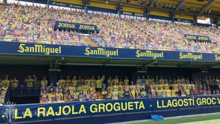 El Estadio de `La Cerámica` podrá acoger más de 9.000 espectadores en el Villarreal - Granada del lunes (VILLARREAL CF)