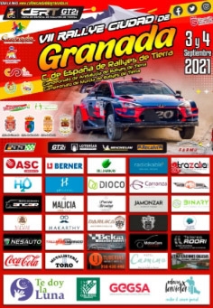 Cartel del Rally Ciudad de Granada (RALLY CIUDAD DE GRANADA) 