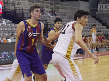 Antonio Moreno y Ricardo Martín se enfrentaron en el Campeonato de España Junior celebrado en Granada (FUNDACIÓN CB GRANADA)