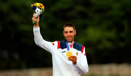 El bastetano David Valero logró una medalla de bronce en el ciclismo de montaña