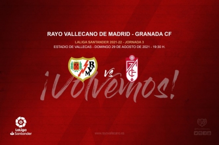 El Rayo Vallecano lanza a la venta las entradas para el partido del domingo ante el Granada (RAYO VALLECANO)