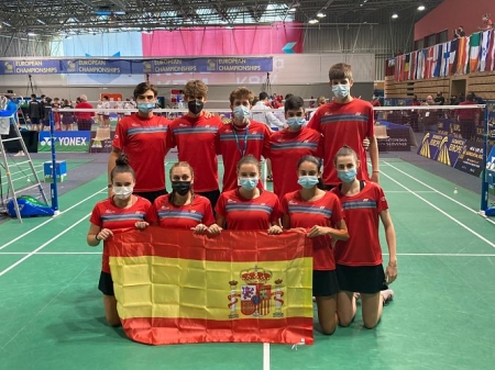 Selección española sub17 (CLUB BADMINTON GRANADA) 