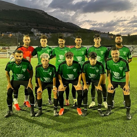 Once inicial del Alhendín ante el Medina Lauxa (ALHENDÍN CF) 