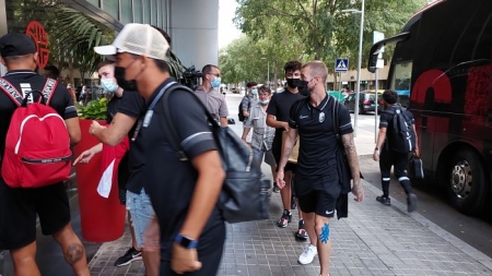 El Granada viajará a Vigo el mismo día del partido y regresará al día siguiente (FRAN CALVO)