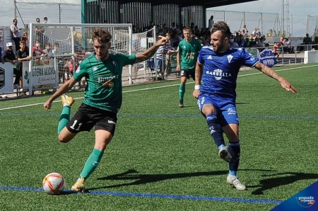 El Huétor Vega cayó en casa ante el Marbella (JOSÉ M. BALDOMERO)