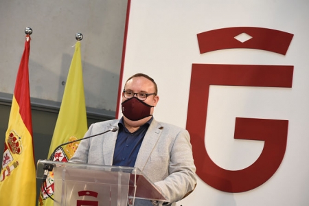 El Diputado de de deportes, Manuel Guirado (R. MARTÍNEZ / DIPGRA)
