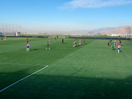 Granada y Recreativo disputaron un partido de entrenamiento en la Ciudad Deportiva (FRAN CALVO)