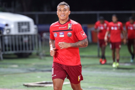 Machís jugó de titular con Venezuela en el duelo ante Brasil (SELECCIÓN VENEZUELA)