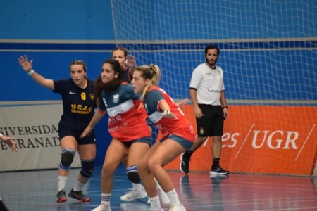 Imagen del partido entre Universidad de Granada y UCAM Murcia (DEPORTES UGR)