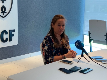Patricia Rodríguez, nueva directora general del Granada CF (FRAN CALVO)