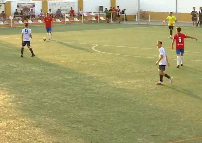 Cúllar Vega y Puerto de Motril jugaron un partido muy intenso (RFAFTV) 