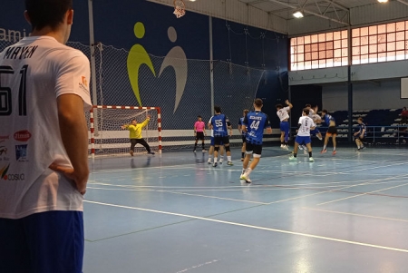 Imagen del partido ante Palma del Río (BM MARACENA) 