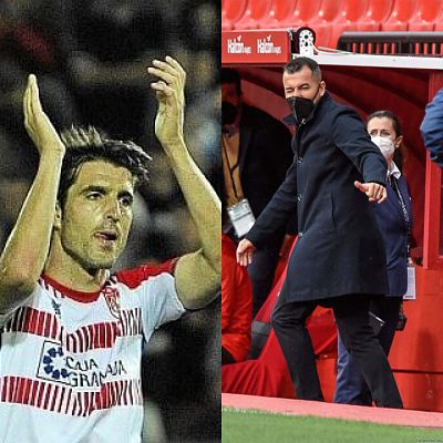 Lucena y Diego Martínez, en sus últimos partidos como granadinistas (M.A. MOLINA / MARCA y JOSÉ M. BALDOMERO) Lucena y Diego Martínez, en sus últimos partidos como granadinistas (M.A. MOLINA / MARCA y JOSÉ M. BALDOMERO)