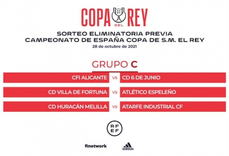 Sorteo de la eliminatoria previa de la Copa del Rey (RFEF)