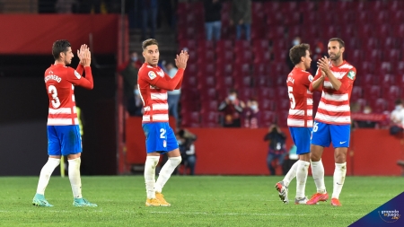 El Granada acumula tres jornadas consecutivas sin perder en liga (JOSÉ M. BALDOMERO)
