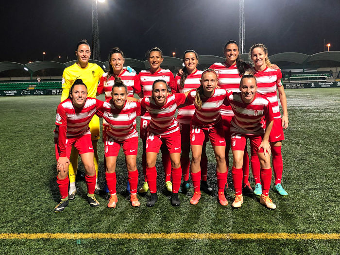 Once inicial del Granada Femenino en la Ciudad Deportiva `Luis del Sol` para medirse al Betis (GCF FEMENINO) Once inicial del Granada Femenino en la Ciudad Deportiva `Luis del Sol` para medirse al Betis (GCF FEMENINO)